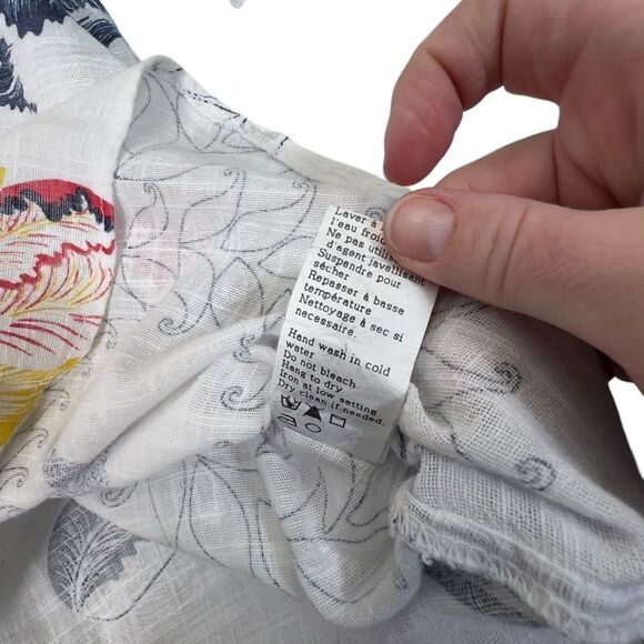 Charlie B made in Italy gauze cotton tunic top p/s Roll Up Sleeve Blouse - Picture 9 of 16